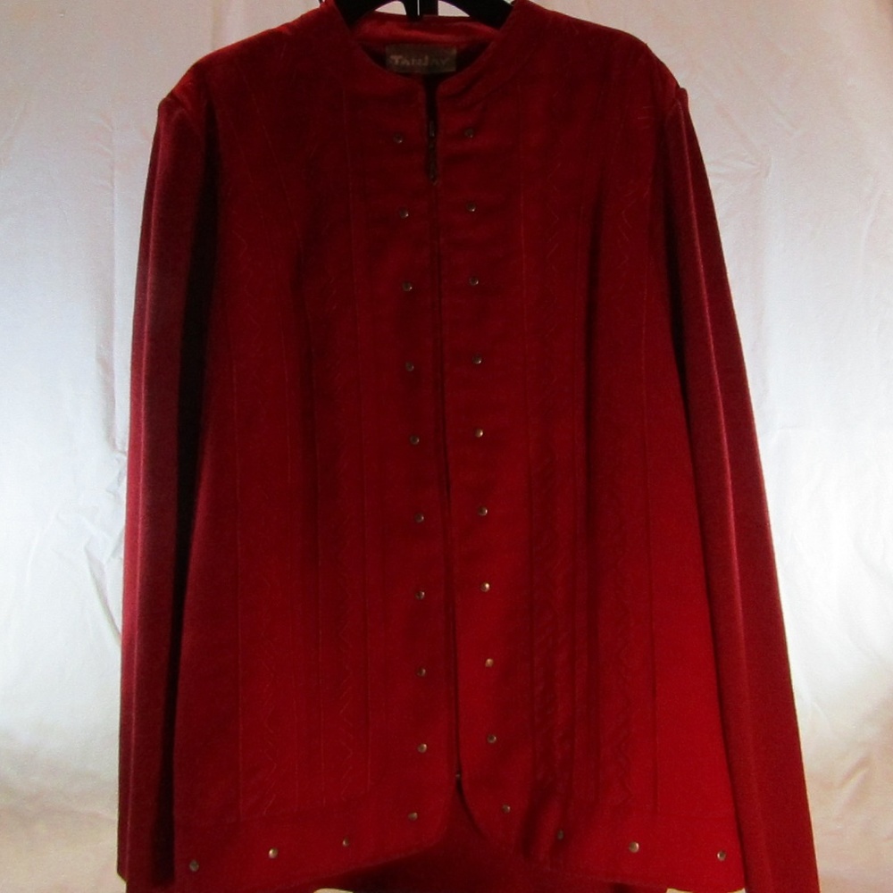 Tan Jay Sweater Jacket Size M/L (no size)